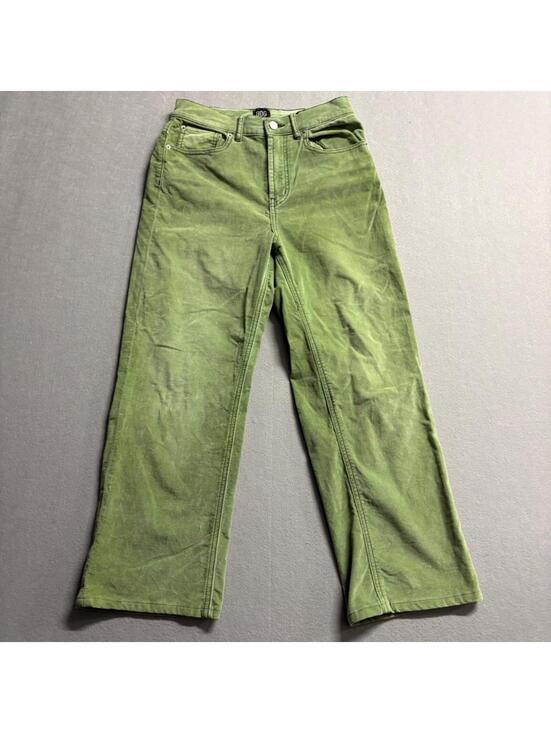 BDG Pants - BDG Urban Outfitters Corduroy Pants Womens 28 Green High Rise Wide Leg Cropped